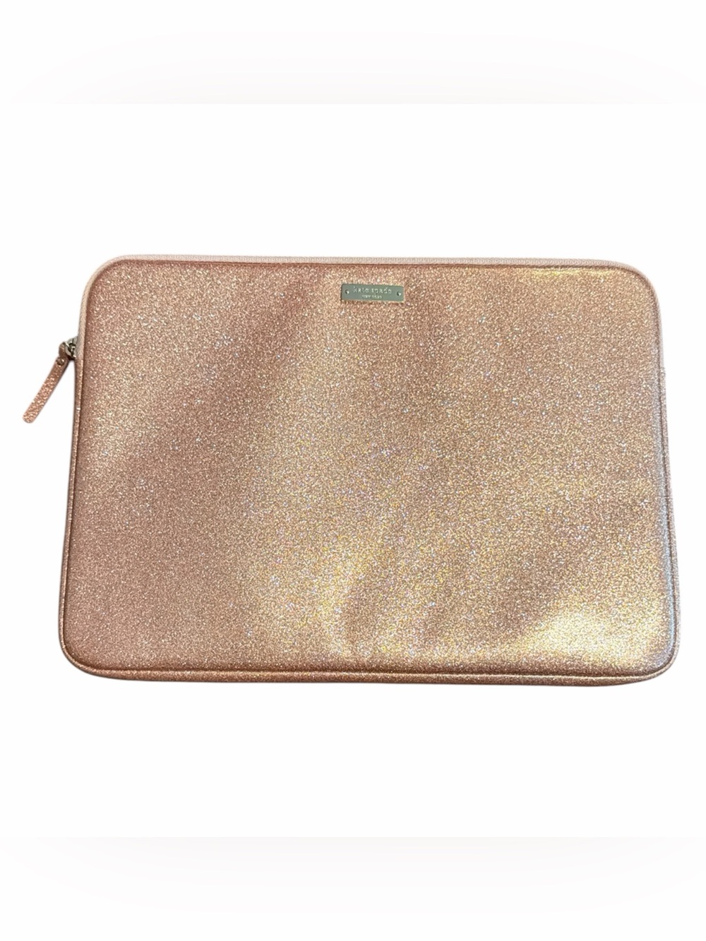 Kate Spade Sparkling Rose Gold Tablet/Laptop Sleeve
